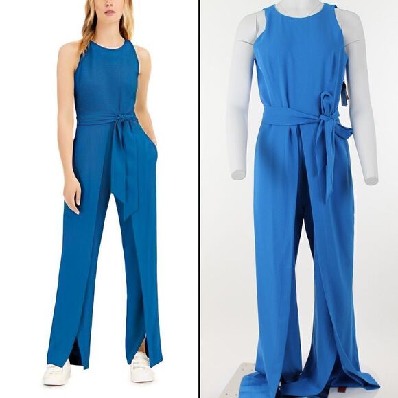 Inc Wide Open-Leg Jumpsuit  - Picture 1 of 5
